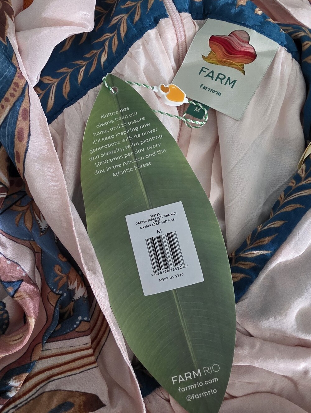 NWT Farm Rio Dress Sz M - Picture 6 of 6